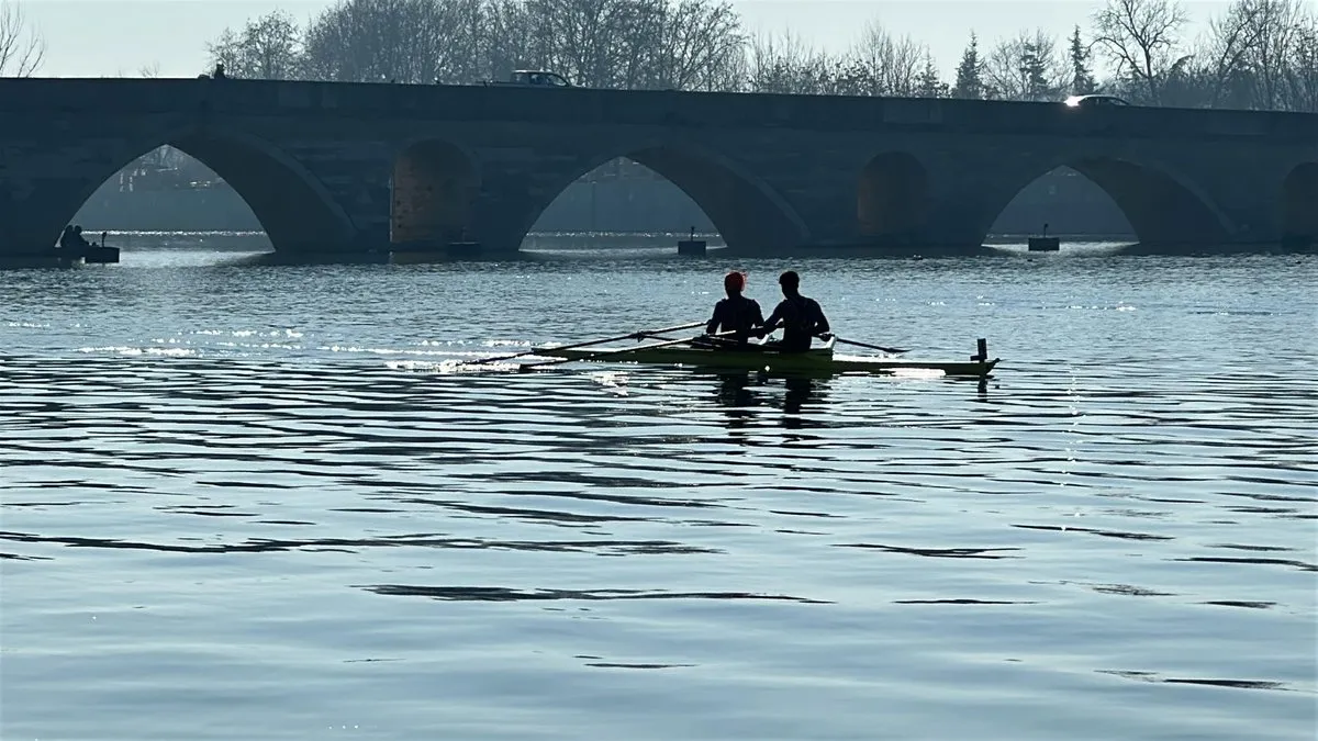 İba, “Meriç Nehri Türk kürek sporunu ileriye taşıyacak”