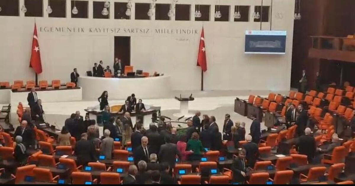 TBMM Genel Kurulu, çalışmalarına 2 gün ara verdi